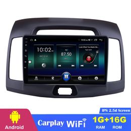 9 inch Car DVD Android 10 Radio Player GPS Navigations System voor Hyundai Elantra 2007-2011 met Mirror Link