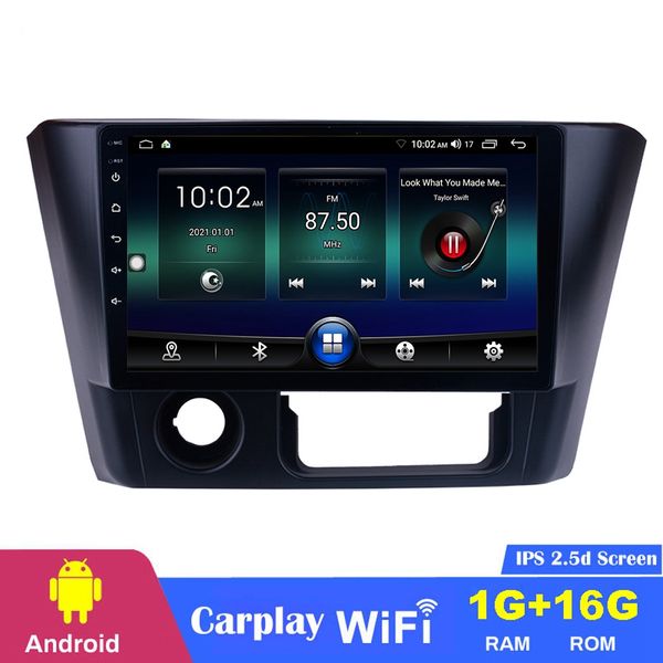 Reproductor de unidad principal de DVD para coche de 9 pulgadas, sistema de Radio automático Android para Mitsubishi Lancer 2014-2016, navegación GPS, WIFI, compatible con SWC