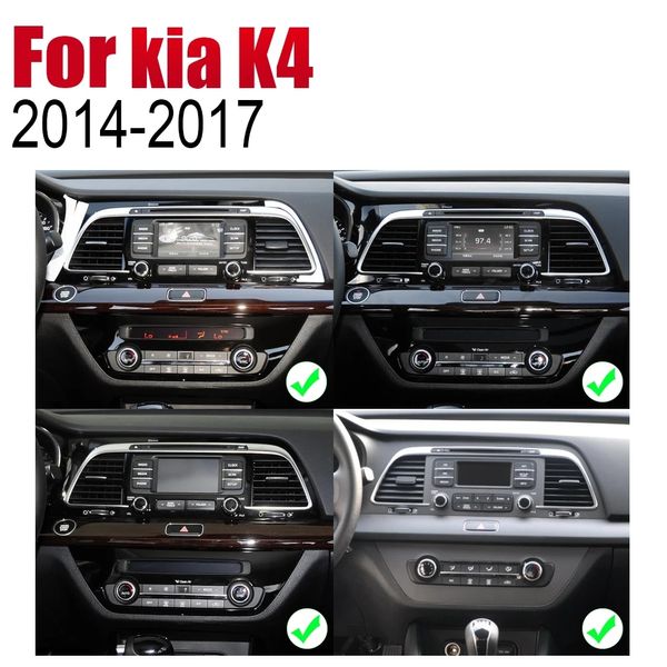 Lecteur Dvd vidéo de voiture 9 pouces Radio Gps système Audio Android Wifi Usb Navigation multimédia pour KIA K4 2014