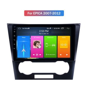 Vente de lecteur DVD de voiture 9 pouces pour chevrolet EPICA 2007-2012 Radio de Navigation GPS stéréo avec unité principale automatique Bluetooth wifi
