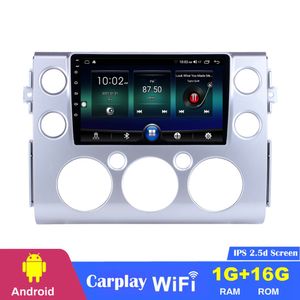 9 inch Car DVD Stereo Player Android 10 Auto Audio voor Toyota FJ Cruiser 2007-2018 GPS Navigation WiFi Mirror Link