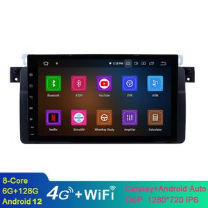 9 inch auto videopop unit voor BMW 3-serie 1998-2006 Android Radio Stereo GPS-navigatiesysteem met WiFi Bluetooth Mirror Link