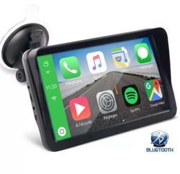 9 inch autovideo draagbare draadloze CarPlay-monitor Android Auto Stereo Multimedia Bluetooth-navigatie met achteruitkijkcamera7333116