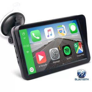 9 Inch Auto Video Draagbare Draadloze CarPlay Monitor Android Auto Stereo Multimedia Bluetooth Navigatie Met Achteruitkijk Camera272e