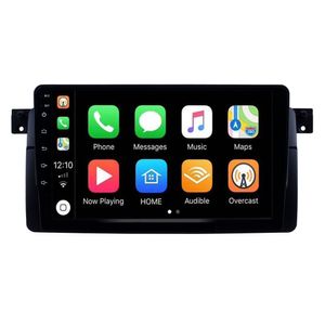 Écran vidéo de voiture de 9 pouces pour 1998-2006 BMW Série 3 X35 E46 Système de navigation GPS avec WIFI Bluetooth USB Mirror Link Rétroviseur AUX CRS5418