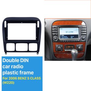 9 Inch Fascia Panel Installeer Dash Bezel Trim Mount Kit voor 2006 Benz S Klasse W220 OEM-stijl No Gap