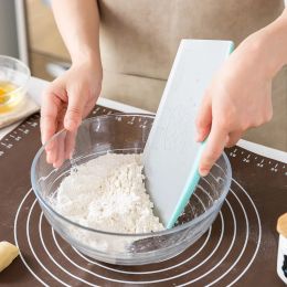 9 inch deegsnijder plastic cake spatulas deegschraper met meetschaal boter mesbrood pizza fondant diy bakgereedschap