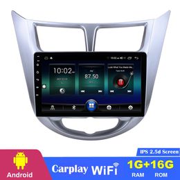 9 inch touchscreen speler Android CAR dvd GPS voor Hyundai Verna 2011-2013 Navigatie Auto Head Unit