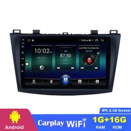 CAR DVD Radiospeler 9 inch touchscreen Android voor Mazda 3 2009 2010 2011 2012 met GPS SAT NAV WIFI USB OBD2