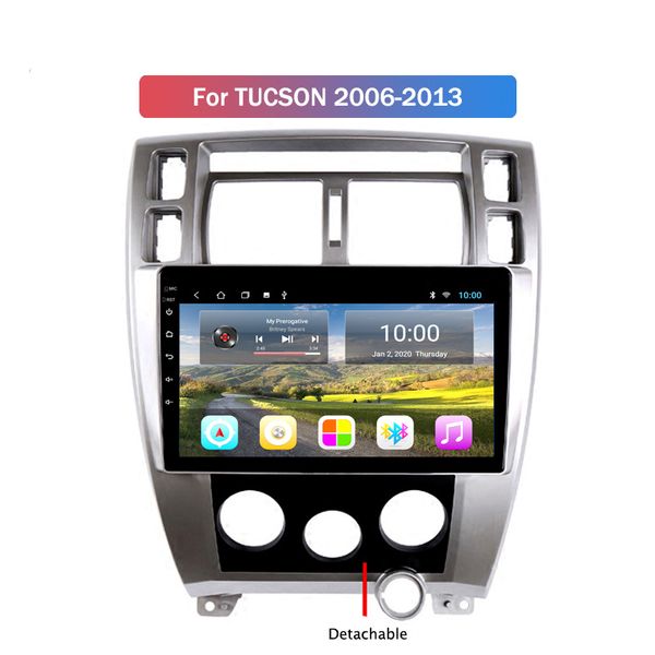 9 incn Full Touch Android Car Video Radio para HYUNDAI TUCSON 2006-2013 Navegación GPS Wifi Pantalla HD