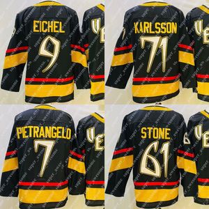 9 Jack Eichel Jersey 7 Alex Pietrangelo 71 William Karlsson Jonathan Marchessault Black Hockey Jerseys Gold Gray White Red