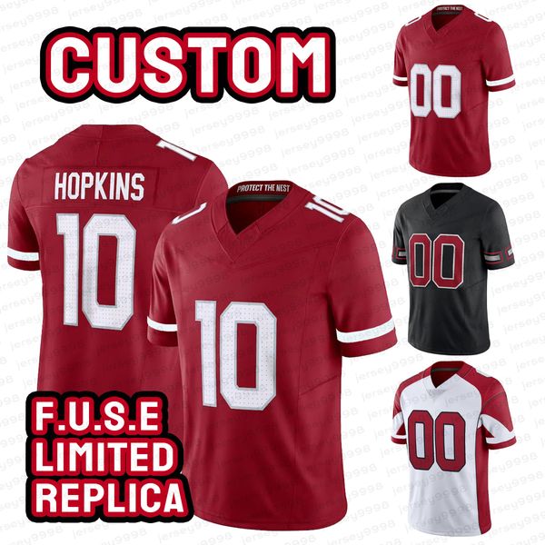 9 Joshua Dobbs Kyler Murray Football Jersey Budda Baker Marquise Brown JJ Watt James Conner Rondale Moore Michael Wilson Paris Johnson Jr Larry Legacy Replica Jersey