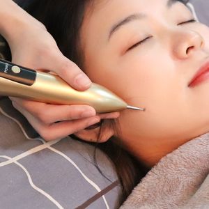 9 Niveau LCD Plasma Pen Laser Mole enlèvement peau de maïs rousseur Tag Naevus Dark Age balayage spot Tattoo Remover machine électrique