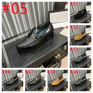 9 Model Comfortabele mode voor heren Luxe lederen schoenen Heren Dagelijkse zakelijke loafers Schoenen Formele instapper Designer Herenkleding Schoenen Schoeisel Maat 38-45