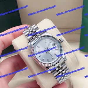 9 Model Women's Watch 31 mm Silver Dial 278274 278273 Pink polshorloge 2813 Automatische mechanische diamant ingelegde roestvrijstalen bandkalender display Gloed Zwart horloge