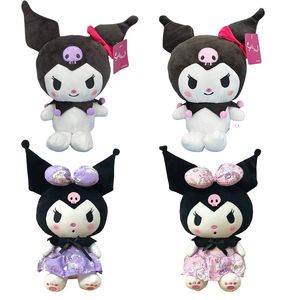 9 modellen 25 cm cartoon animatiefilm en televisie -perifere Kuromi plush pop prinses rok kinderpoppen groothandel