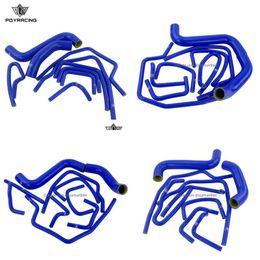 9 stks Sile Radiator Turbo Intercooler Slang Kit Voor 02-07 Subaru Impreza Wrx/Sti Gda/Gdb Ej20 Blauw Geel Lx1803C-Qy Drop Levering