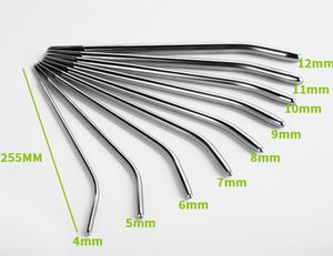 9 PCSlot roestvrijstalen metaal mannelijke penis plug urethral katheter geluidsbuis urethrale dilatator in volwassen games seksspeeltjes voor Men6320576