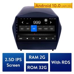 9 "Android 10.0 HD écran tactile voiture dvd GPS Navigation Radio lecteur multimédia pour 2009-2015 Hyundai IX35 avec SWC