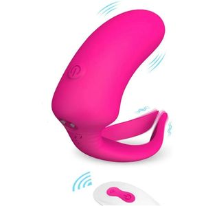 9 vitesses Silicone étanche rechargeable Clitoris vagin pénis stimulateur masseur adulte jouets sexuels pour hommes femmes et couples 240312