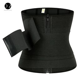 9 os en acier taille formateur corps shaper ceinture réglable ventre ventre contrôle Snatch Me Up Wrap bande extensible mince corps Shaper femmes 240113