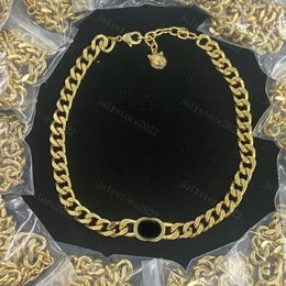 9 Stijl Sieraden Designer Hanger Kettingen Luxe Cubaanse Choker Ketting Zilveren Collares Vintage Chunky Dikke Link Gouden Ketting voor Vrouwen Heren Accessoires Withb B
