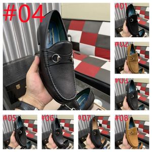 9 Stijl Luxe Mannen Lederen Formele Schoenen Klassieke Struisvogel Gedrukt Brogue Cap Teen Verstelbare Gesp Kantoor Feest Bruiloft Designer jurk Zwarte Schoenen Maat 38-45