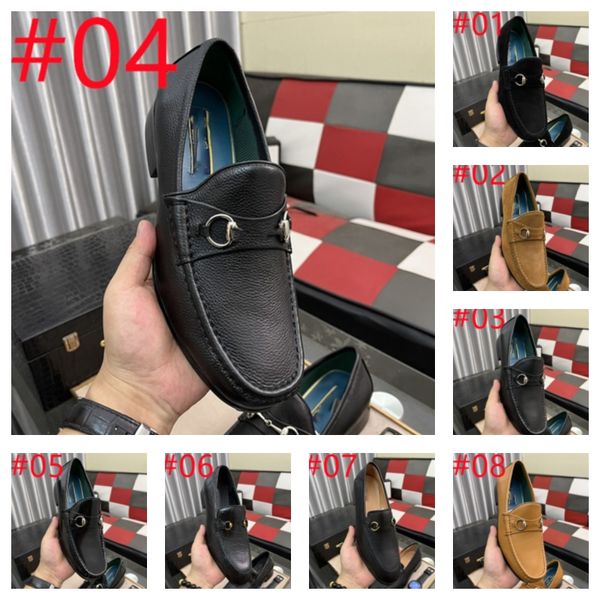 9 Estilo Zapatos formales de cuero de lujo para hombres Clásico Avestruz Impreso Brogue Cap Toe Hebilla ajustable Oficina Fiesta Boda Vestido de diseñador Zapatos negros Tamaño 38-45