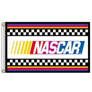 polyester de bannière du drapeau 3x5FT de NASCAR de 90*150CM pour la partie de barre de course automobile