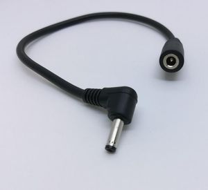 Câble de connecteur d'extension de prise mâle à femelle coudé à 90 degrés d'alimentation cc 5.5x2.1mm pour caméra de vidéosurveillance DVR/DHL gratuit