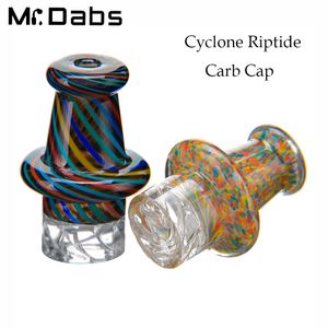 Cycloon Riptide Carb Cap 30mm OD Glas Dabber Oil Smokiong Accessoires Montage voor 25mm Quartz Banger Glass Bong DAB RIGS