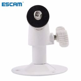 90 grados de soporte de soporte de techo de montaje de pared de metal para la cámara de seguridad de vigilancia de CCTV White