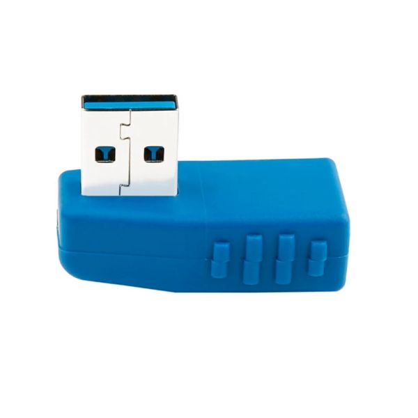 90 grados VERTICAL Izquierda hacia abajo hacia abajo en ángulo USB 3.0 conector de adaptador M/F de hombres a mujeres M/F USB 2.0 Macho a Femenino Convertidor