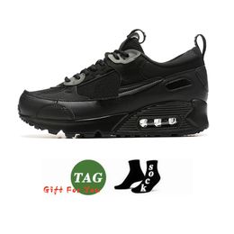 90 Futura Running Shoes Trainers Sneakers Sports 90S Men des femmes Running Walking Shoe Black Taille Eur 36-46
