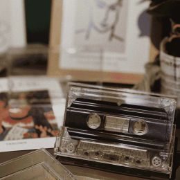 90 minutes Positio enregistrement cassette à blanc cassette casse de stockage Radio 90 Boîte