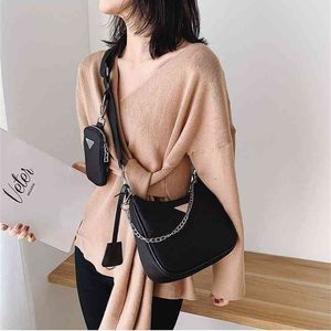 90% korting op winkel online handtas tassen met armpit drie in een Kendou Same Style Medium Gunnelon Hand-Held Chain Personeel Vrouw