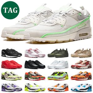 90  de course inverse Canard Camo Air total d'Orange Dancefloor Vert formateurs des hommes de sport chaussures de sport