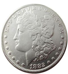 90 Zilver US 1882PSCCO Morgan Dollar Craft Copy Coin metalen sterft productie6794817