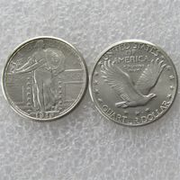 90% Silver US 1919 permanent Liberty Quarter Dollars Copier COAFT COAFT MAYE MÊMES Fabrication