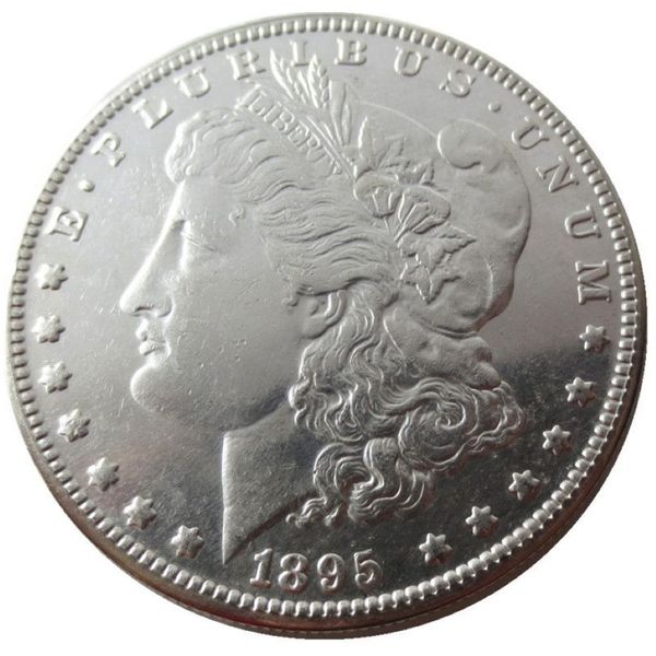 90% plata dólar Morgan estadounidense 1895-P-S-O nuevo COLOR antiguo copia artesanal adornos de latón accesorios de decoración del hogar 3284