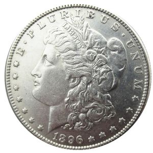 90% plata dólar Morgan estadounidense 1896-P-S-O nuevo COLOR antiguo copia artesanal adornos de latón accesorios de decoración del hogar 341I