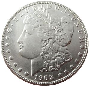 90% plata dólar Morgan estadounidense 1903-P-S-O nuevo COLOR antiguo copia artesanal adornos de latón accesorios de decoración del hogar 293y