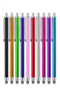 90 Écran tactile Pen Metal Screen Capacitive Screen stylet stylis pour Samsung iPhone Phone Tablet PC 10 Colors548Y6339133