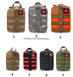 900D Hoge kwaliteit Survival Pouch Outdoor tassen Medische opslag Kit Box Pakket Tactische Ehbo SOS Tas Molle EMT Emergency heuptas