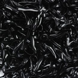 900pcs Bands à cheveux jetables noirs en boîte