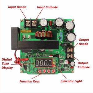 900W 15A DC 9-60V tot 10-120V-Step Up Power Module LED/LCD Boost Converter Transformator Board CC CV-spanningsregelaar