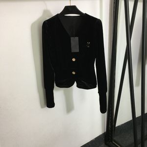 902 XL 2032 Milan piste automne femmes vêtements d'extérieur à manches longues col rond manteau perles mode vêtements femmes 20237056