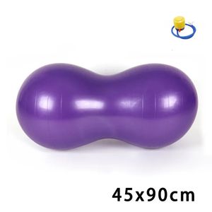 9045 cm BALLE DE YOGA ANTIBURST EN CACALUTS POUR LA MAISON EXPORTSE ÉQUIPEMENT SPORTS SPORTATION PILATES TRACLING avec Pump 240513