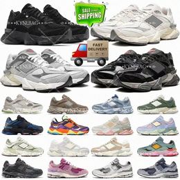 9060 zapatos deportivos para hombre 2002r zapatillas de deporte de diseñador 9060 zapatos de carreras triples ladrillos marino sal marfil de nube de nubes grises gris zapatillas zapatillas de deporte