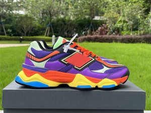 9060 équilibre Joe Femmes Chaussures Suede U9060NBX Designer Prism Purple Vibrant Spring Glow Outdoor Trainer Sneakers 36-46